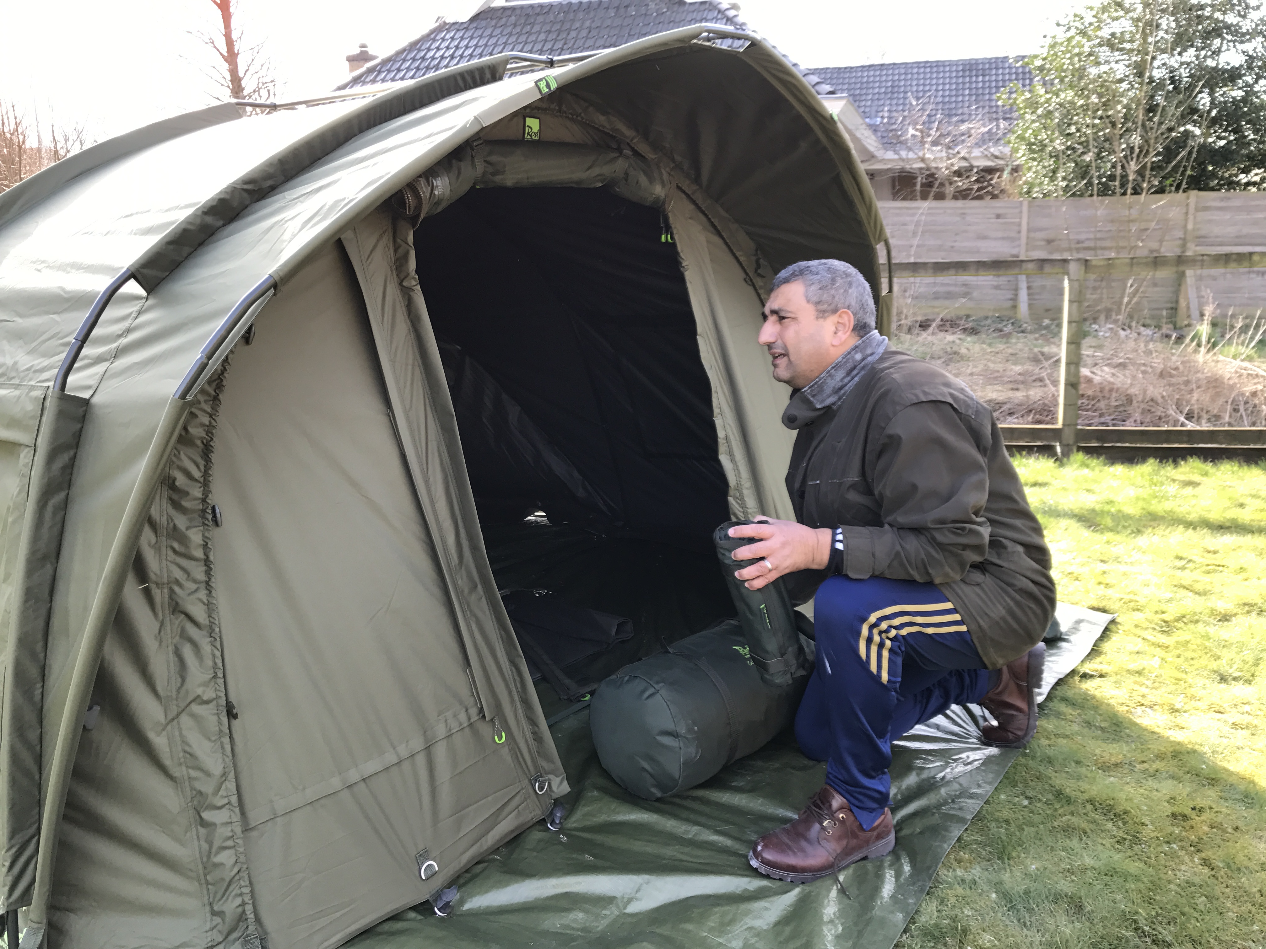 In 2017 a brand new Rod Hutchinson bivvy landed at home...