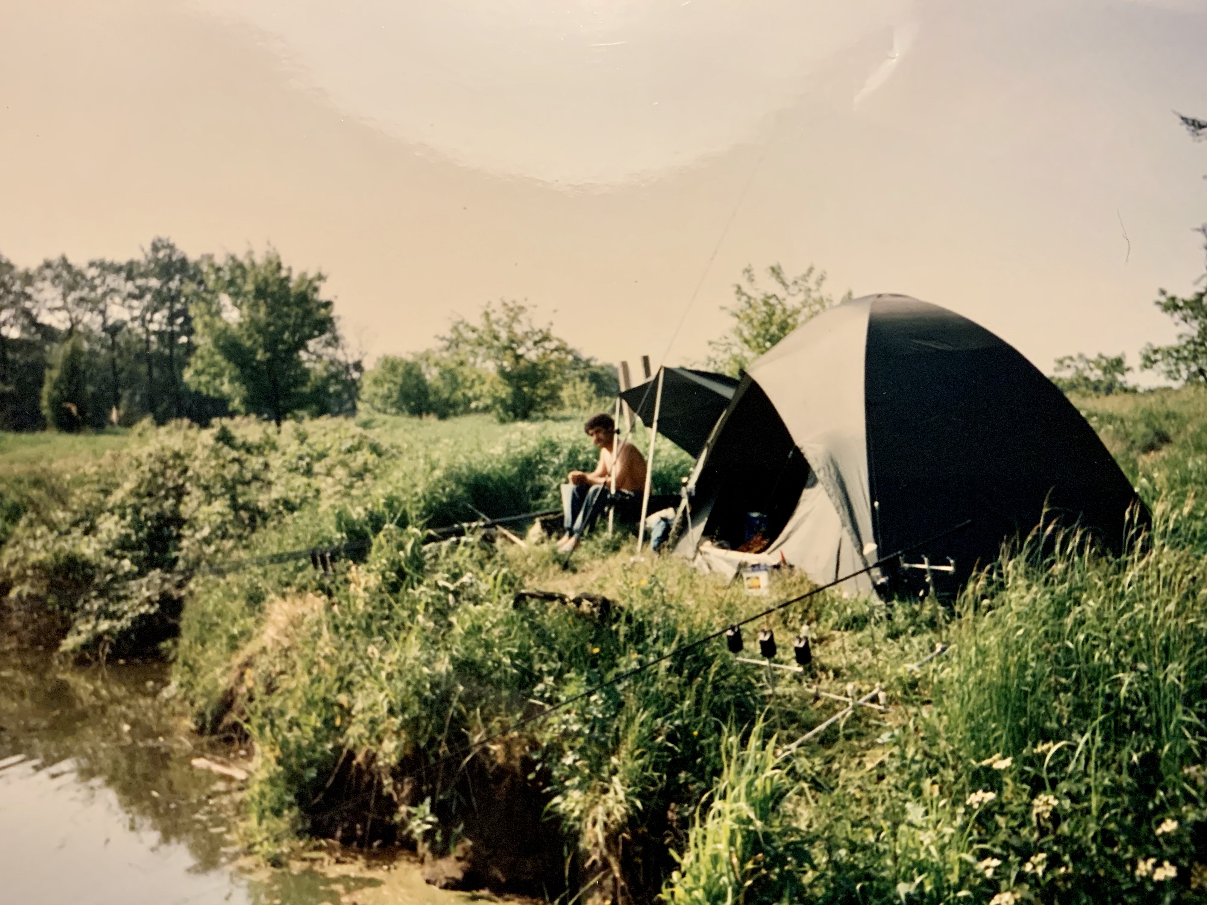 The RH bivvy on summer holiday in Dronninglund, 1993...  