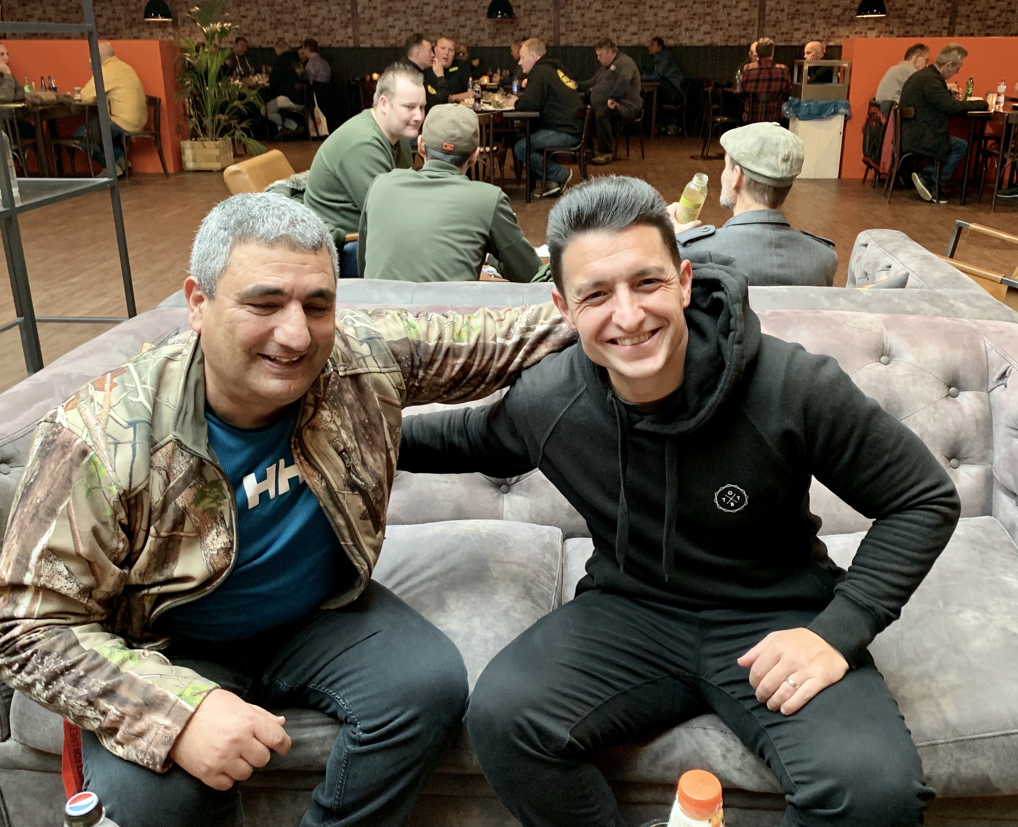 Rachid with the skilled podcast and live host Hassan Khan