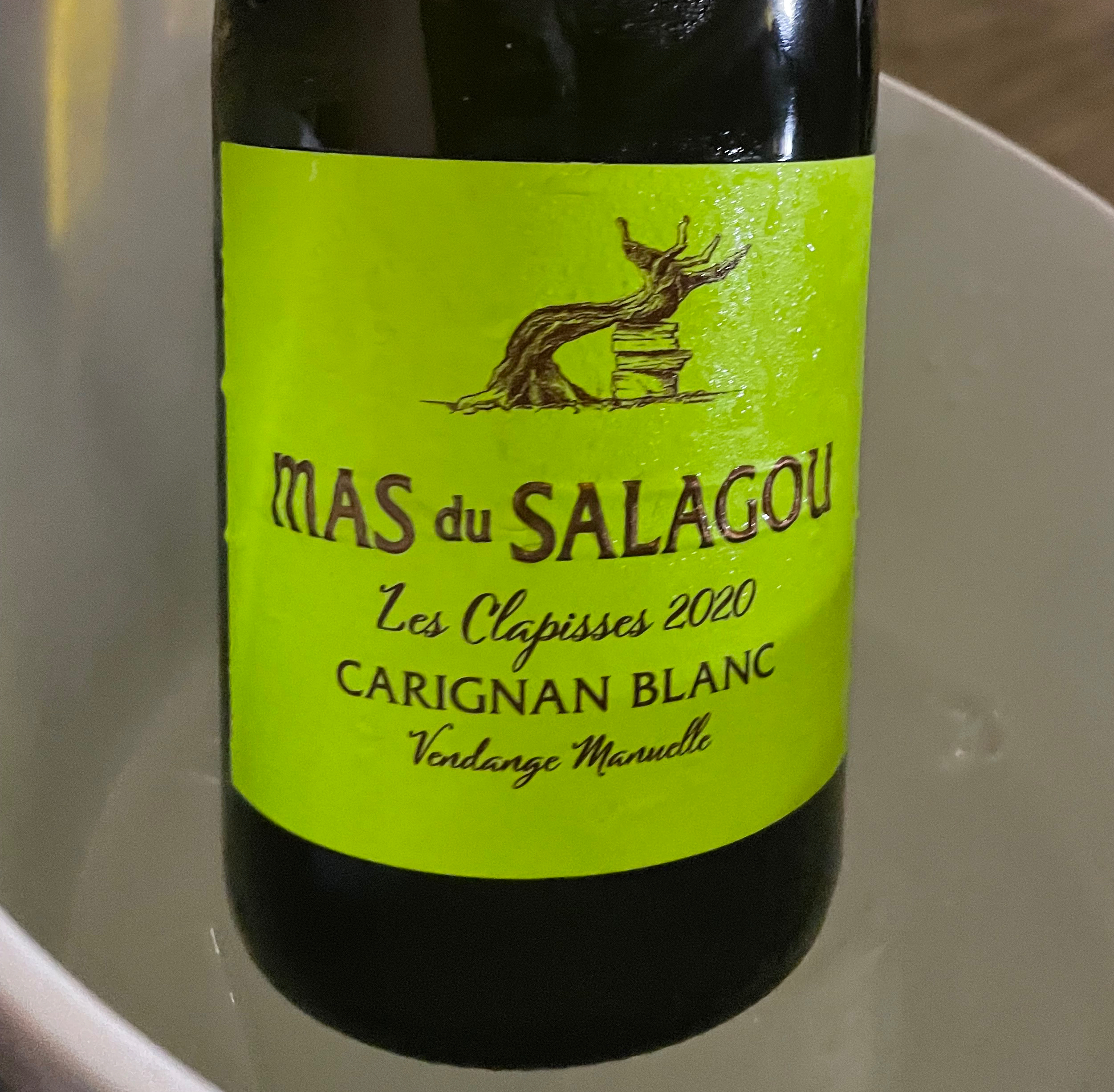 An interesting white - also from Salagou